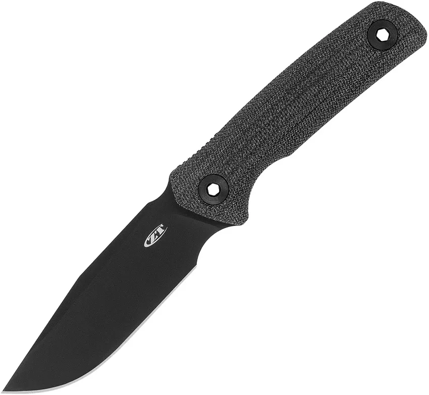 0004 Fixed Blade Micarta Black