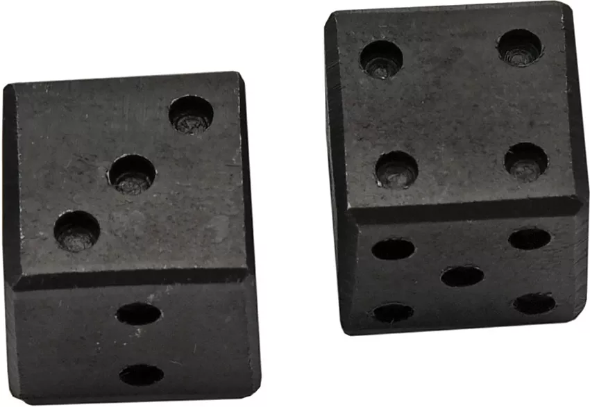 2Pc Forged Dice Set .75″”” Oa”