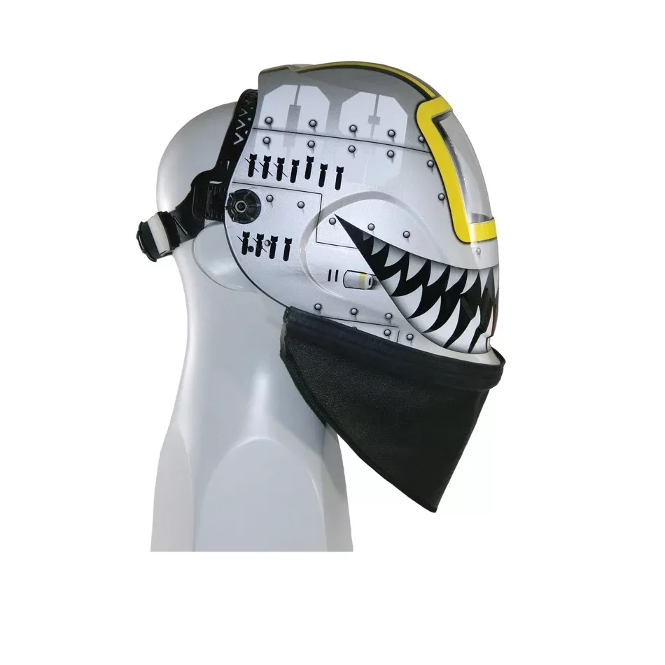 ArcOne CG-01 Flexible Leather Chin & Neck Guard (1 Guard)