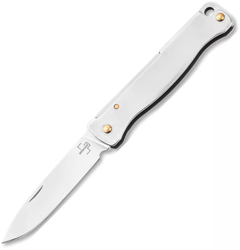 Atlas Mini Slip Joint Silver