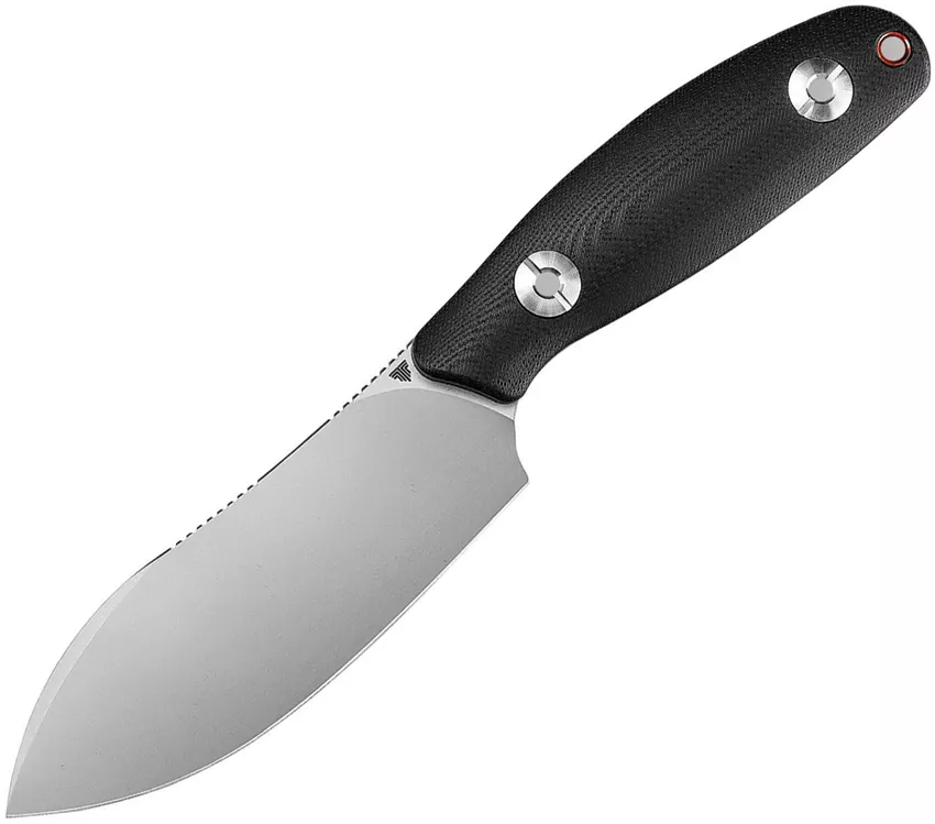 Aubergine Fixed Blade Black