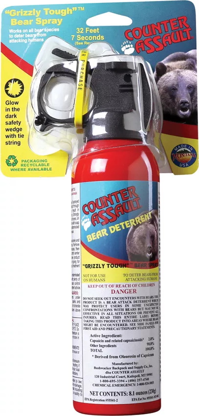 Bear Spray Canister 8.1oz