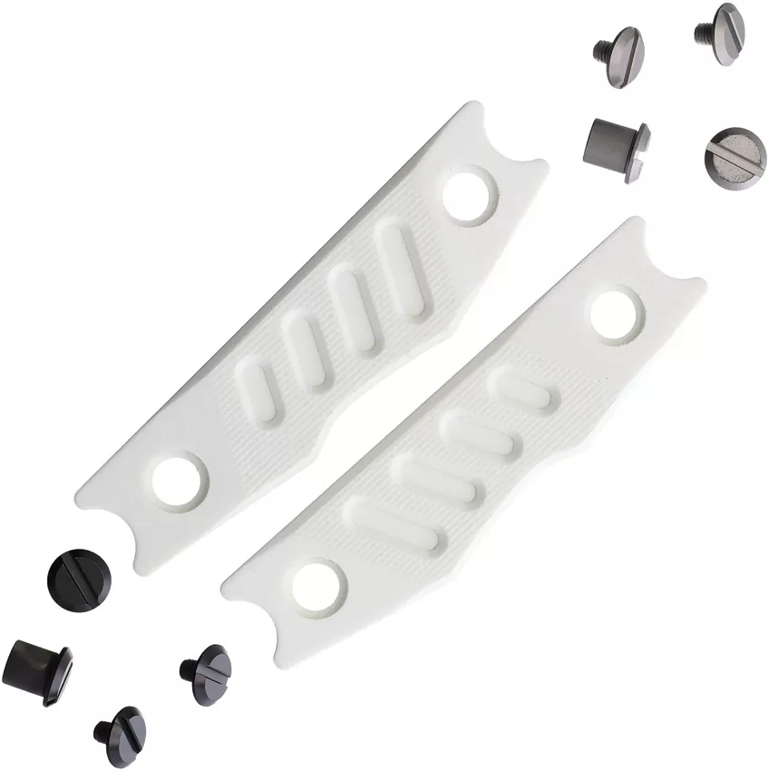 Bison L Scales White G10
