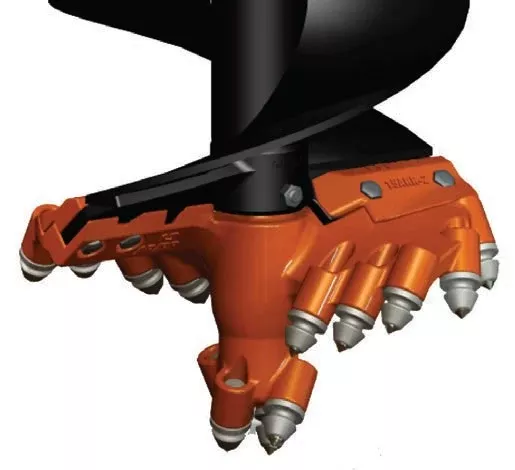 BOLT-ON ROCK HEAD, PENGO AGGRESSOR 6"