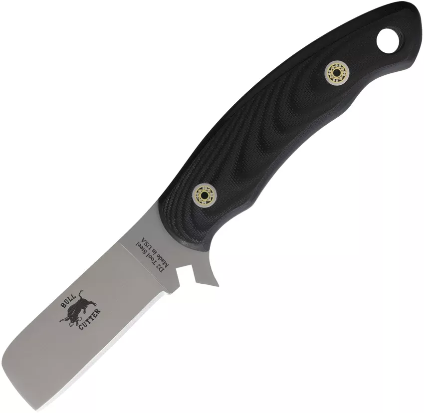 Bull Cutter Fixed Blade BlkG10