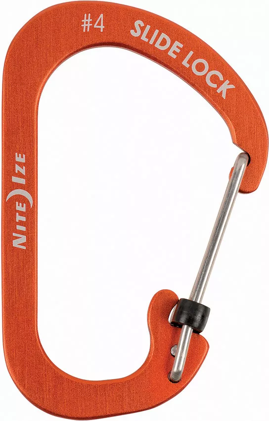 Carabiner SlideLock No4 Orange