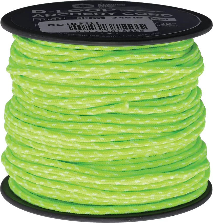 D-Loop Cord Neon Green Glow