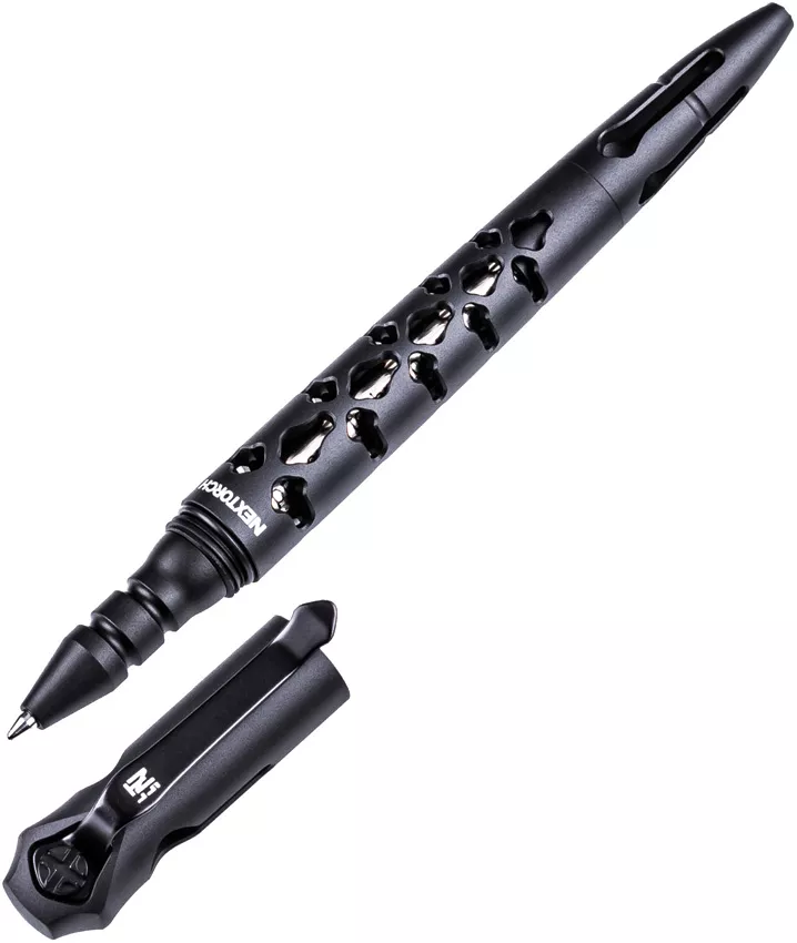 Dino Bone Tactical Pen Black