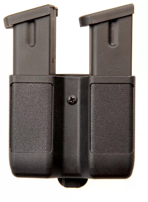 Double Mag Case Matte Blk