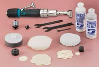 Dynabrade 49403 Angle-Head Mini-Dynorbital Random Orbital Sander/Buffer Versatility Kit (Replaces 53403)