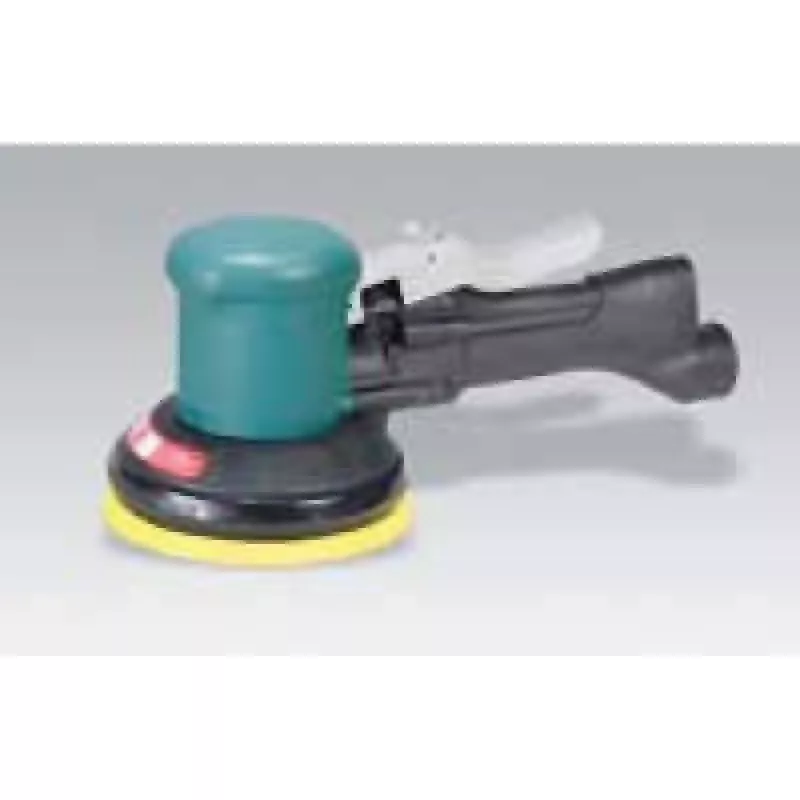 Dynabrade 58416 5" (127 mm) Dia. Two-Hand Dynorbital Random Orbital Sander, Self-Generated Vacuum