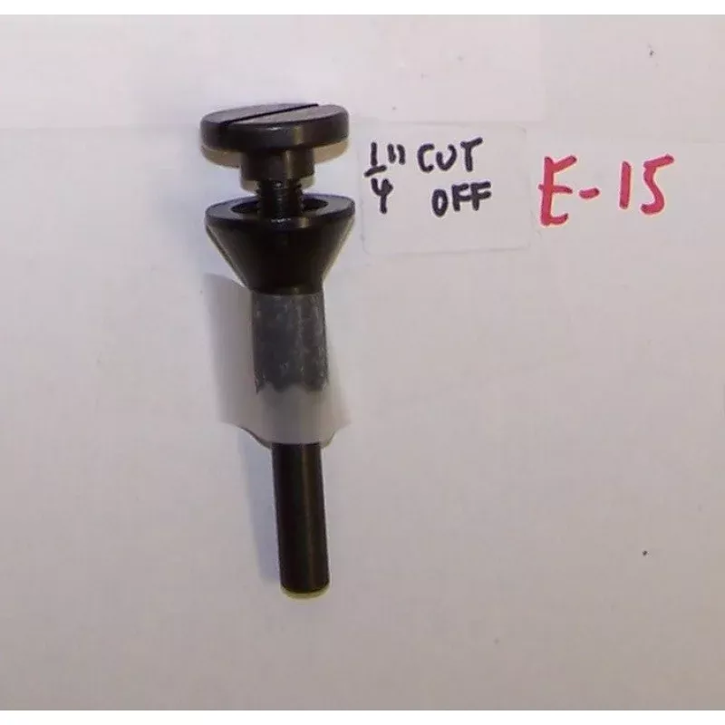 (E-15) 3/8 ARBOR 1/4 SHANK 2 1/4 LENGTH CUTOFF MANDREL