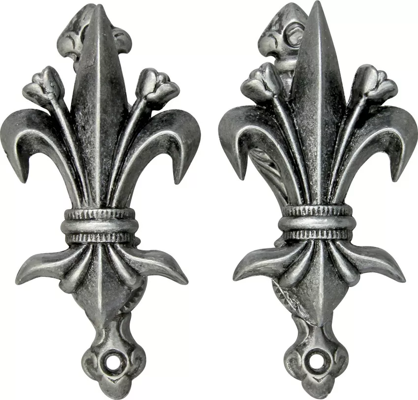 Fleur de Lis Hangers Antique