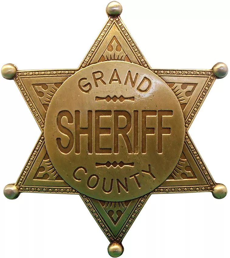 Grand County Sheriff Badge