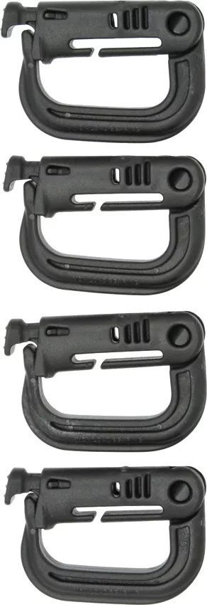 Grimloc Locking D-Ring 4pk
