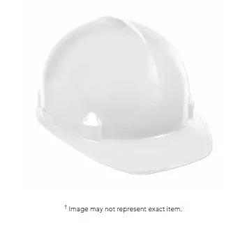 JACKSON SAFETYSC-6 Hard Hat, 4-point Ratchet, Front Brim, White