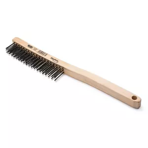 Lincoln K3184-1 3 x 19 Row Carbon Steel Wire Brush (12 Brushes)