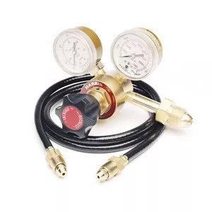 Lincoln K586-1 Deluxe Adjustable Gas Regulator and Hose Kit