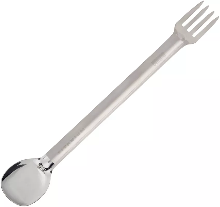 Long Handle Fork-N-Spoon Ti