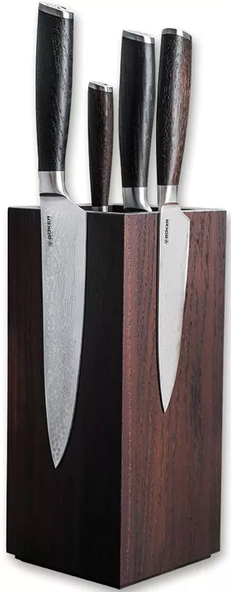 Messer-Set and Block