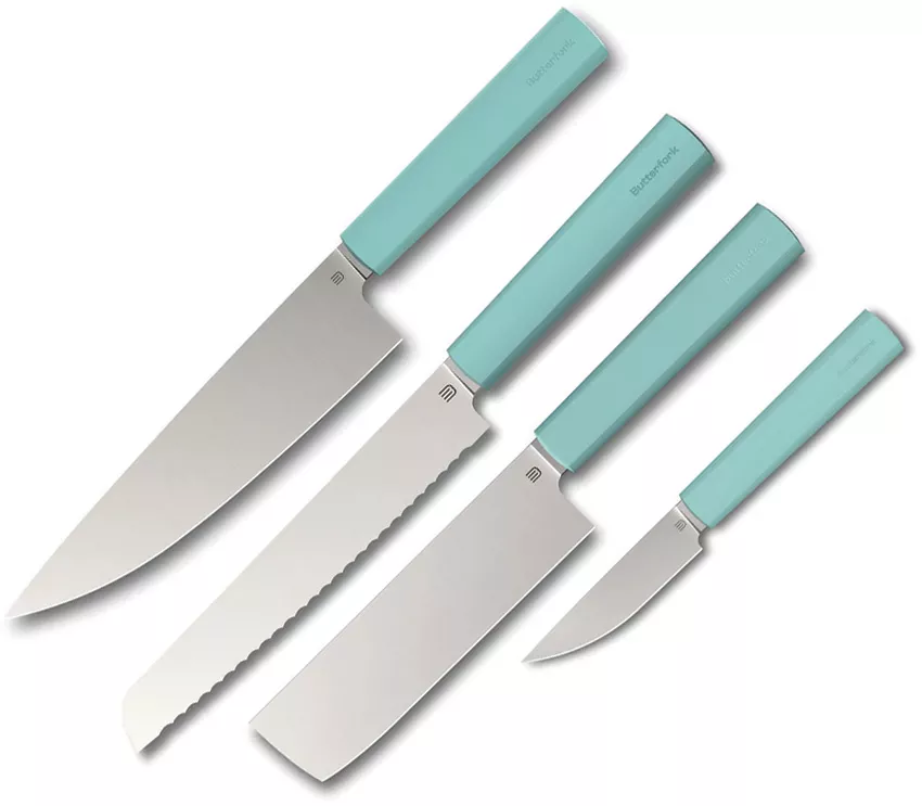 Modern Kitchen Set Mint Green