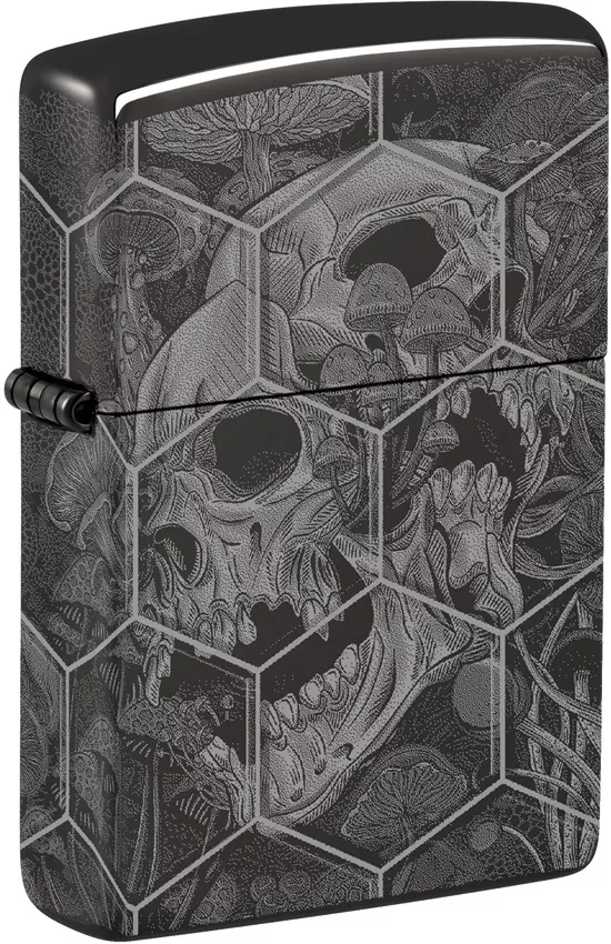 Mushroom Skulls Lighter