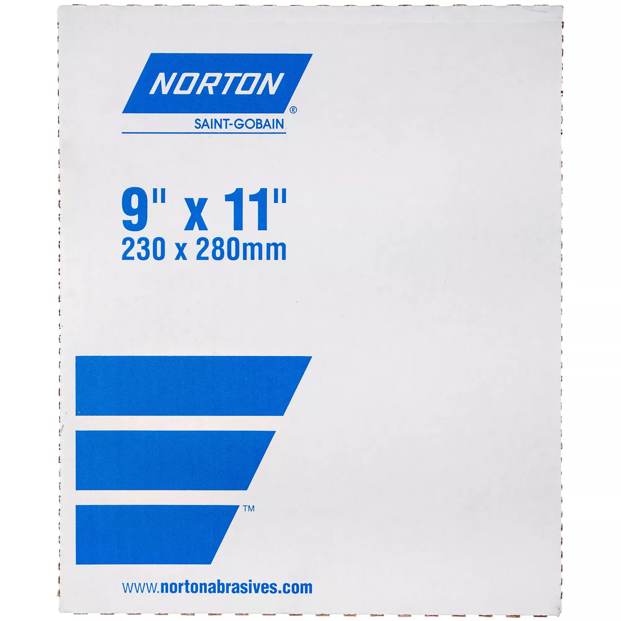 Norton 9 x 11 In. Metalite Cloth Sheet P600 Grit K225 AO 50 Count