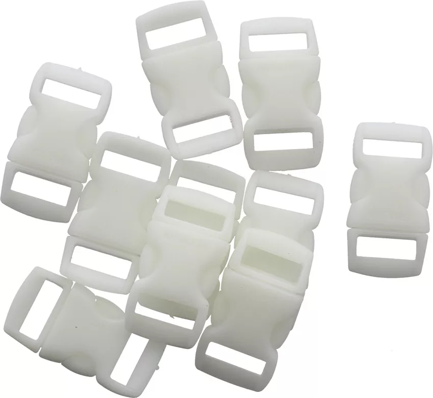 Paracord Buckle Glow 10PK