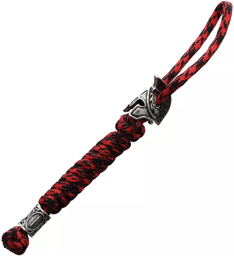 Red Spartan Paracord Lanyard