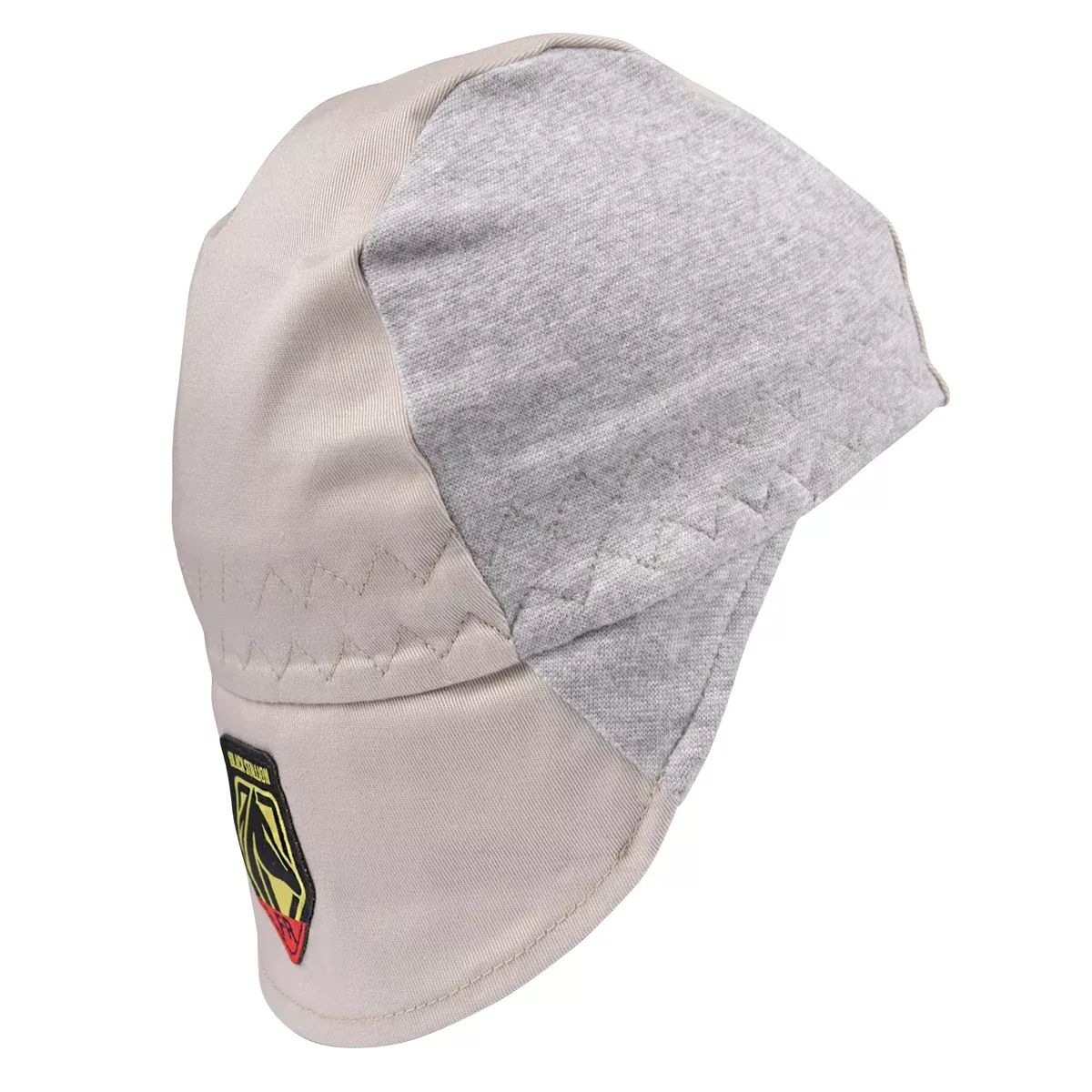 Revco AH1630-GS Gray/Stone Khaki FR Cotton Welding Cap w/ Hidden Bill Extension (1 Cap)