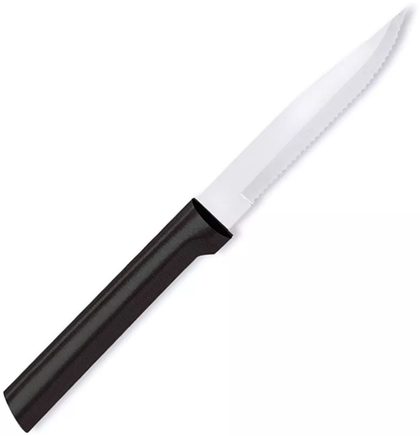 Serrated Steak – Black Handle
