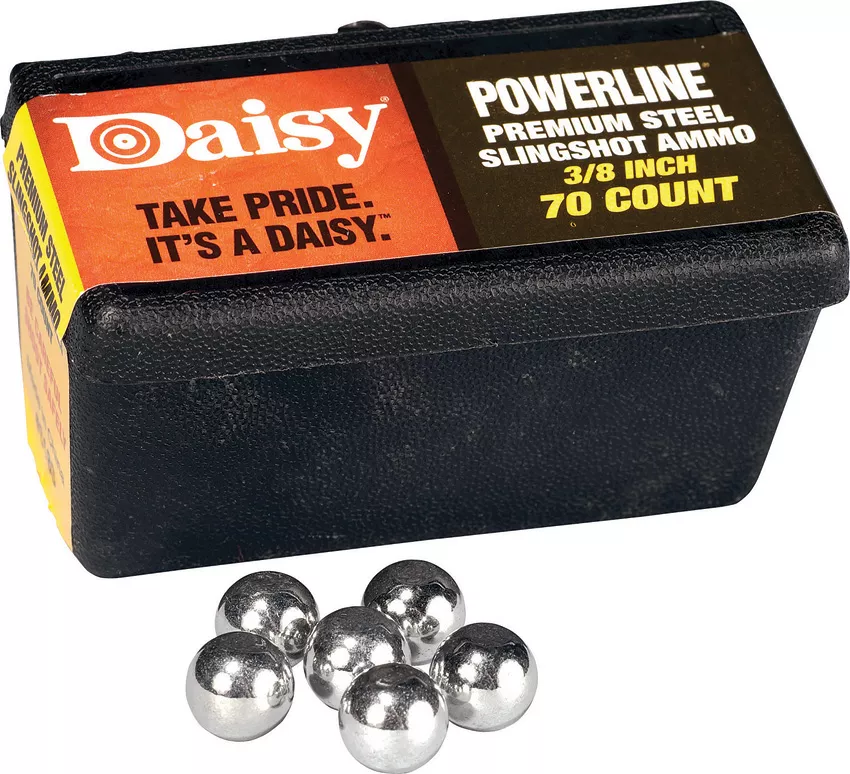 Steel Slingshot Ammo .38in