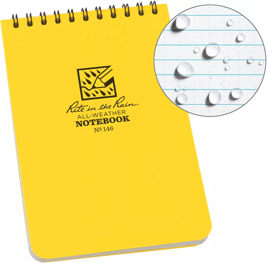 Top Spiral Notebook 4x6in