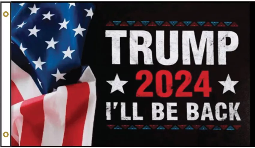 Trump 2024 I’ll Be Back Flag