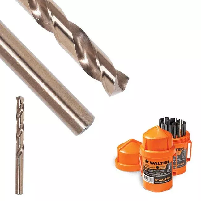 Walter 01A501 Fractional 1/64" SST+ 135° Jobbers Round Shank Drill Bit