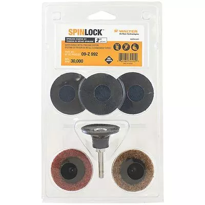 Walter 09Z992 2" SPINLOCK™ Starter Kit (1 Kit)