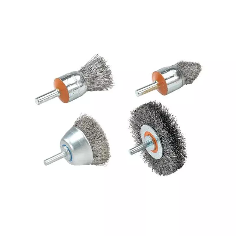 Walter 13C265 1.5" x 1/4" Spherical Mounted Crimp Brush