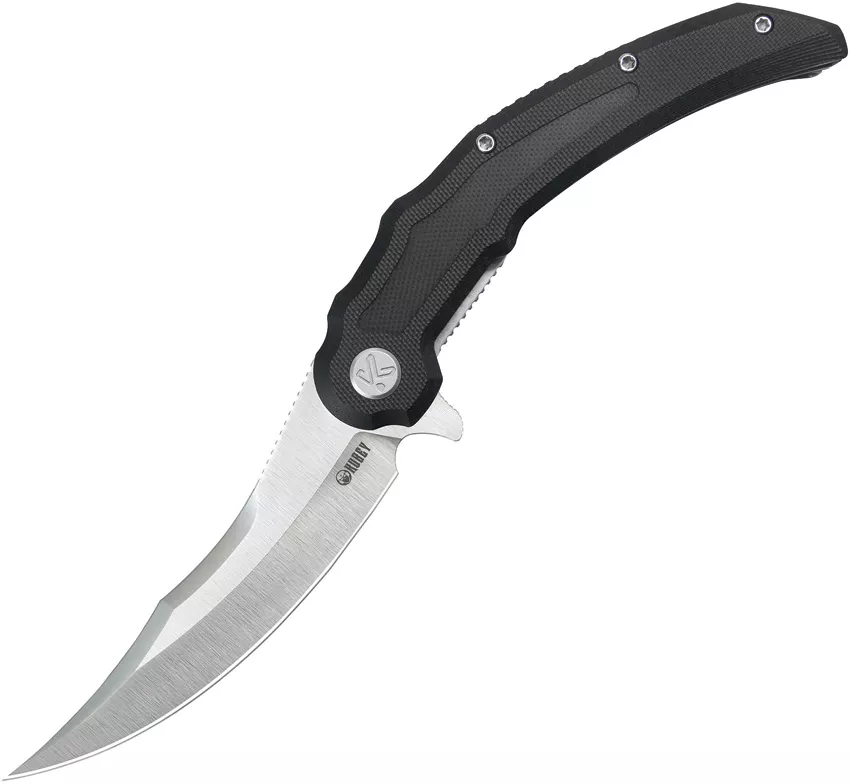Wave Crest Linerlock Black G10