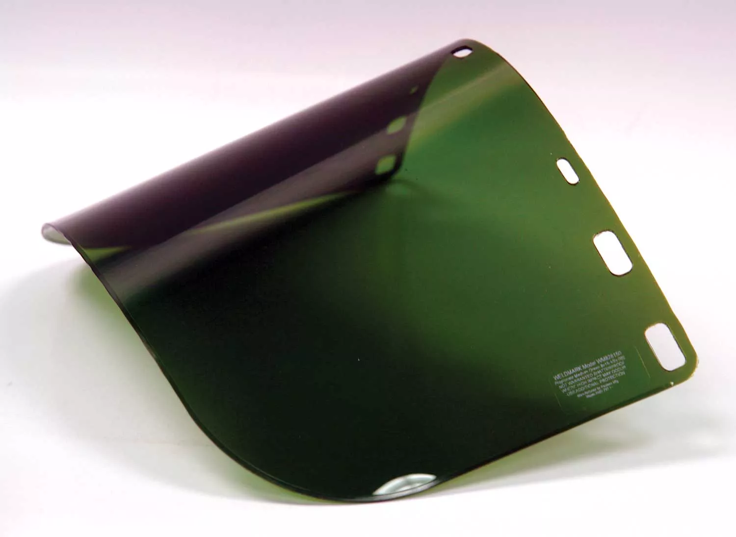Weldmark WM828150 Green Visor Medium 8 X 15 1/2 X .060 (IM9P6FM)(Pkg. of 50)