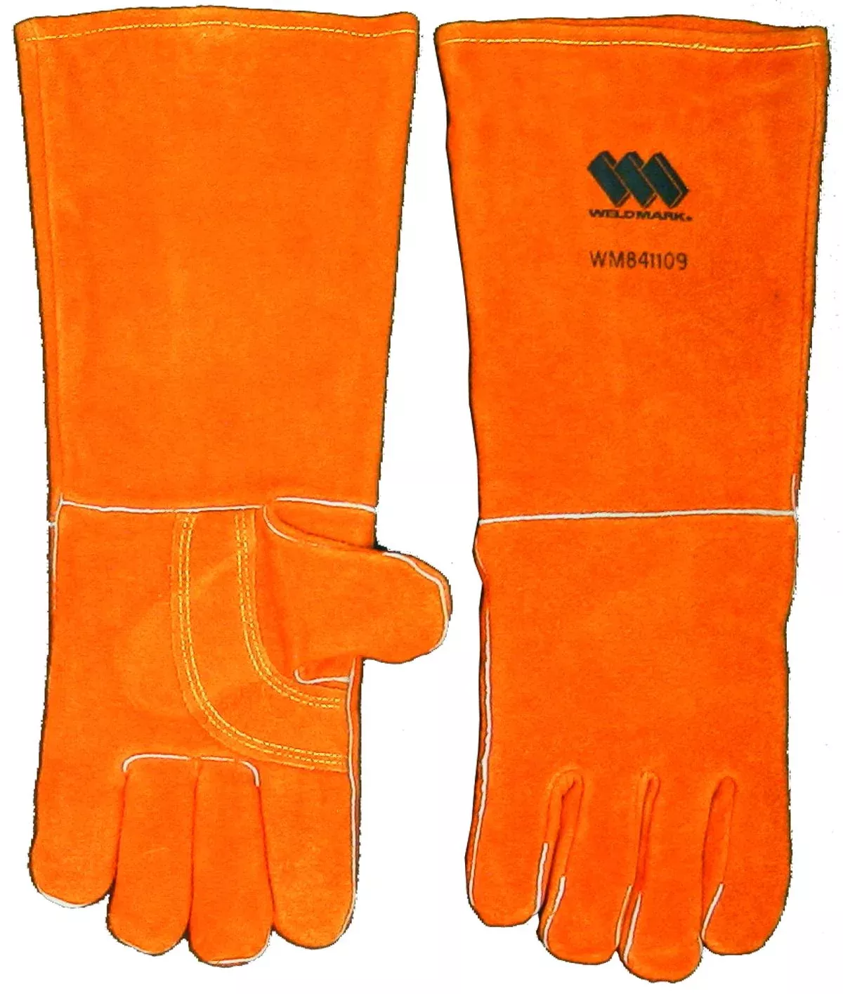 Weldmark WM841109 Large Split 18 Brown Cowhide Foam Back Lined Gloves (Pkg. of 36)