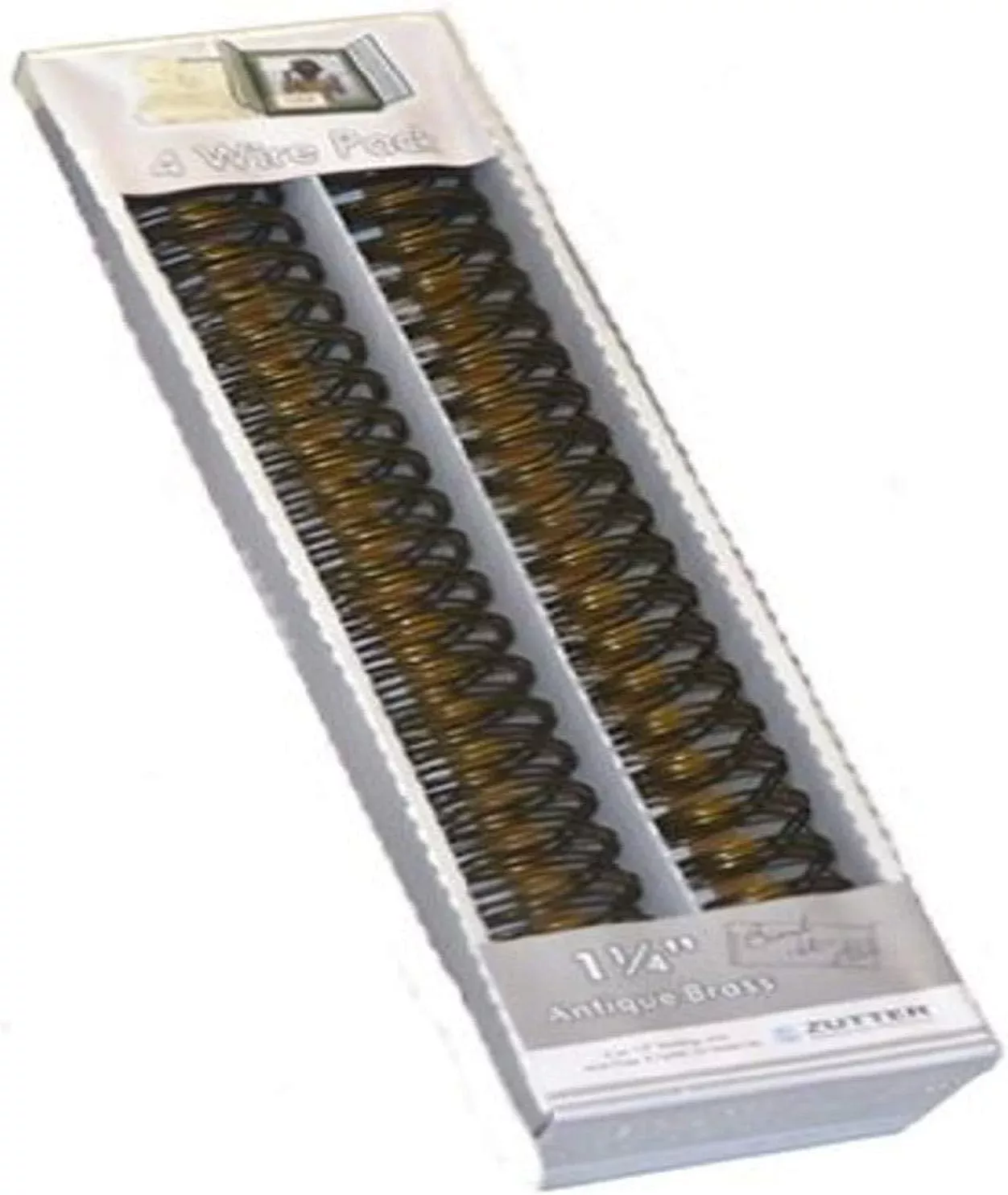 Zutter Innovative Products Bind-It-All OWire 1.25″ 4/Pkg – Antique Bra